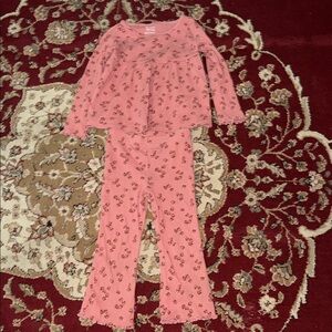 Carter's Pink Cheetah Matching Set